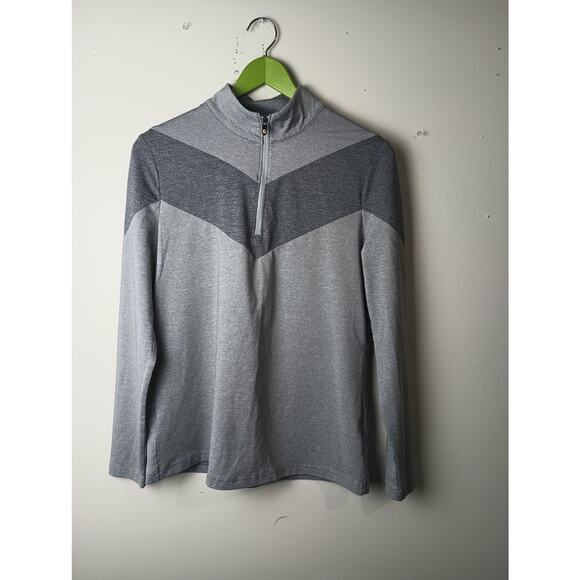 FootJoy Tops - Footjoy FJ Quarter Zip Vented Pullover Gray Women's Medium Golf Shirt Outdoors